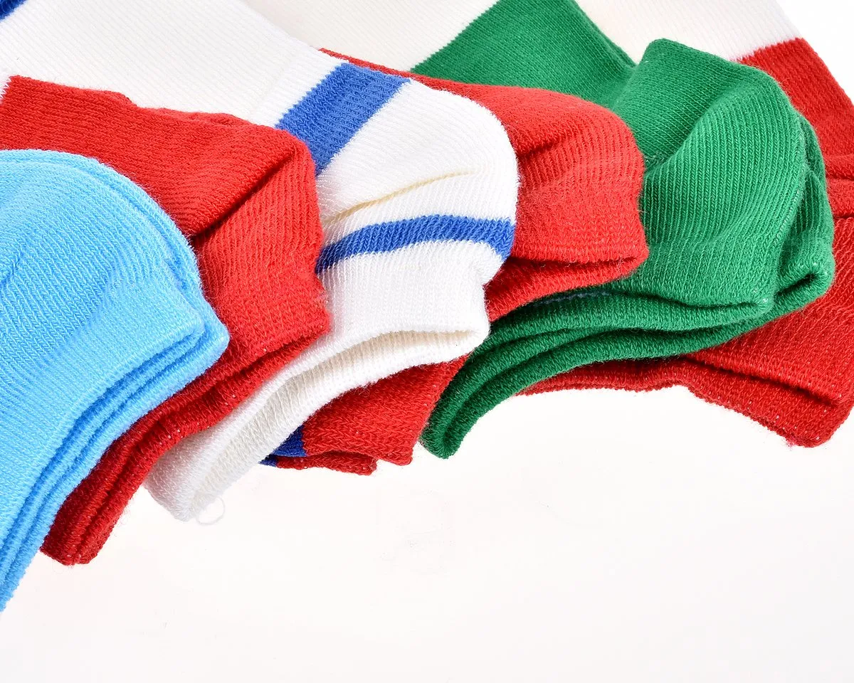 10 Pairs One Size National Flag Series World Cup Cotton Ankle Socks