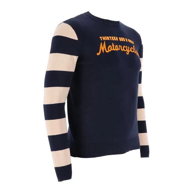 13 AND A HALF OUTLAW MOTORCYCLES SWEATER - Dark Blue