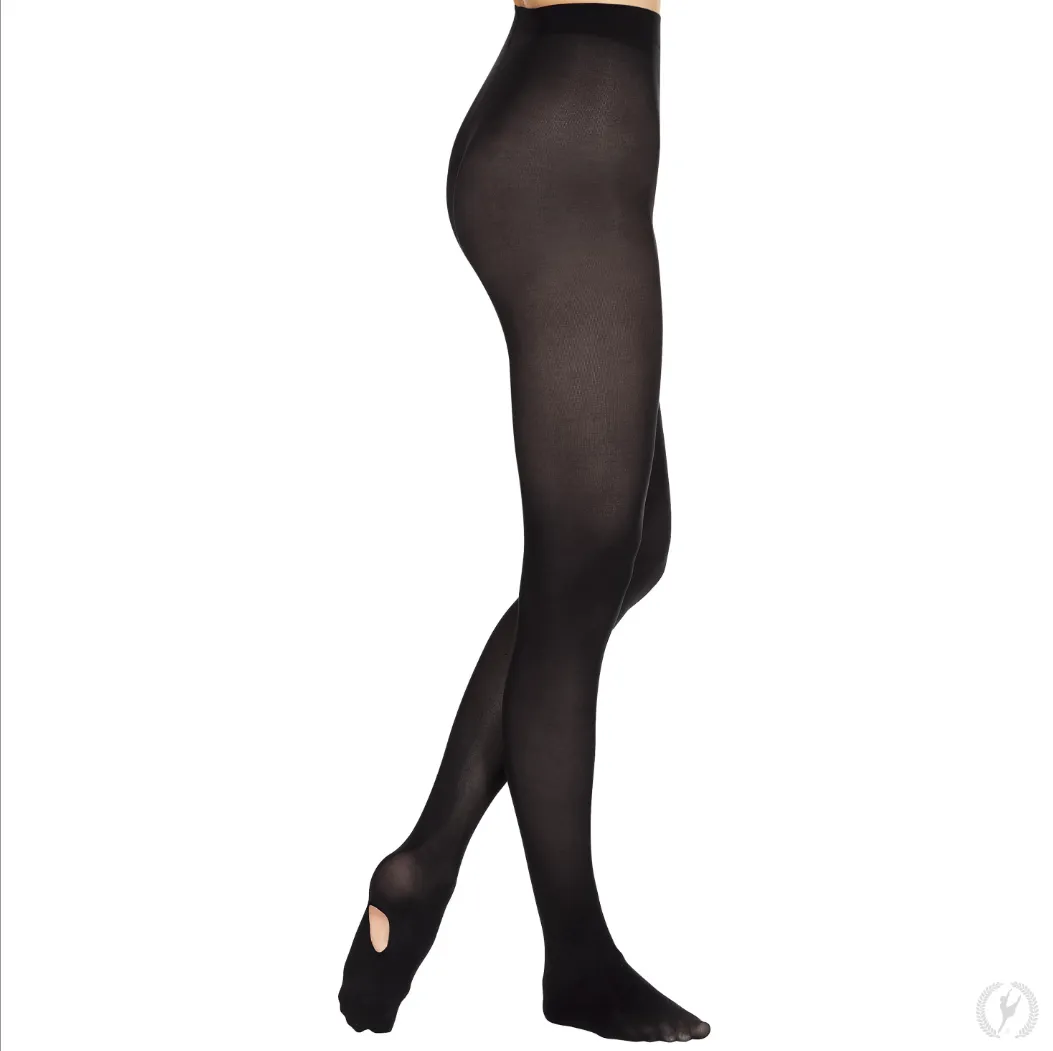 Adult TRUE NON-RUN® Microfiber Convertible Tights (210)