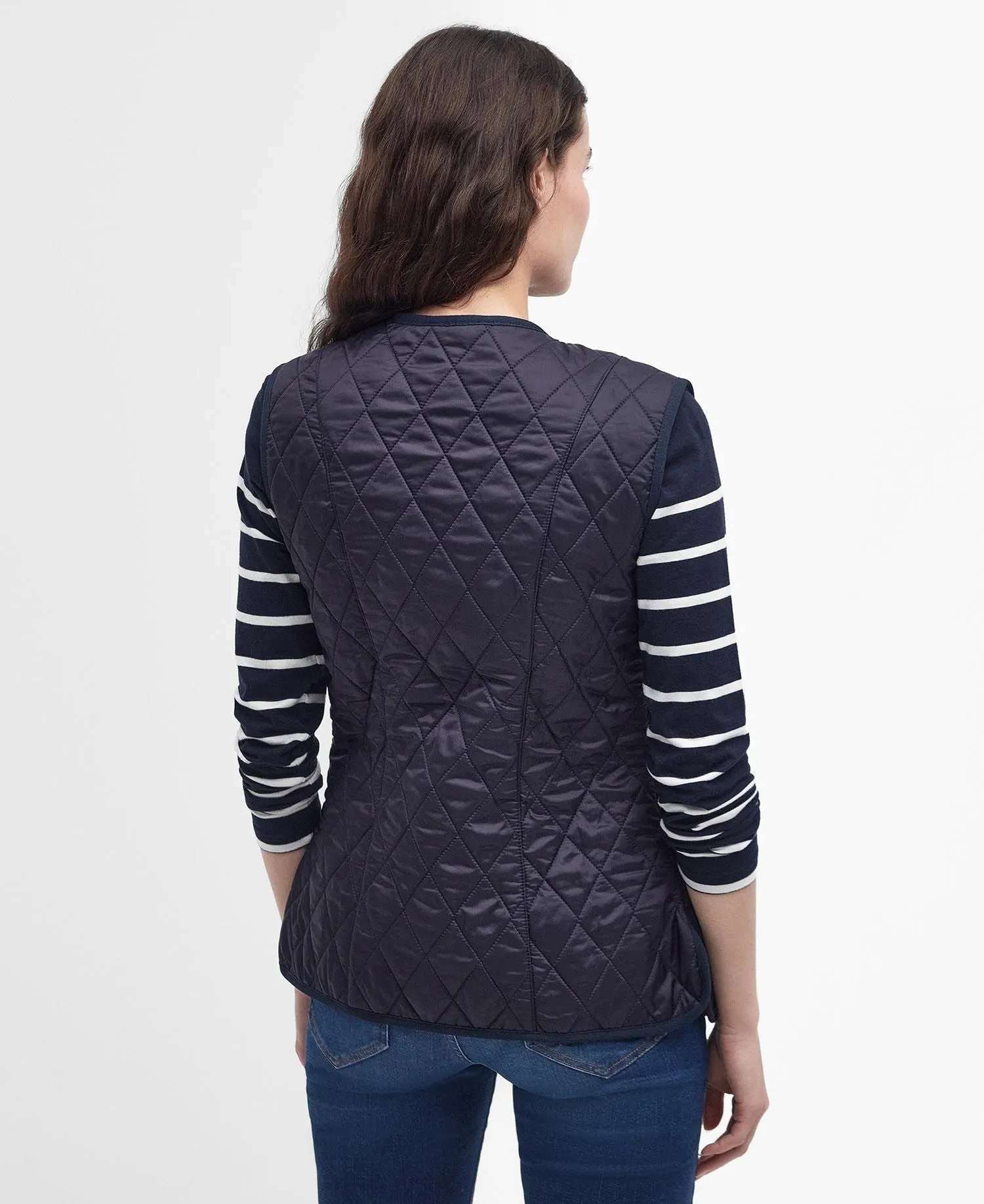 Barbour Fleece Betty Liner Vest - Navy