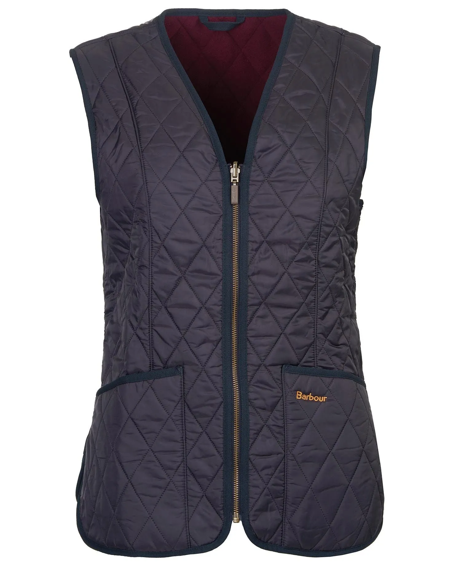 Barbour Fleece Betty Liner Vest - Navy