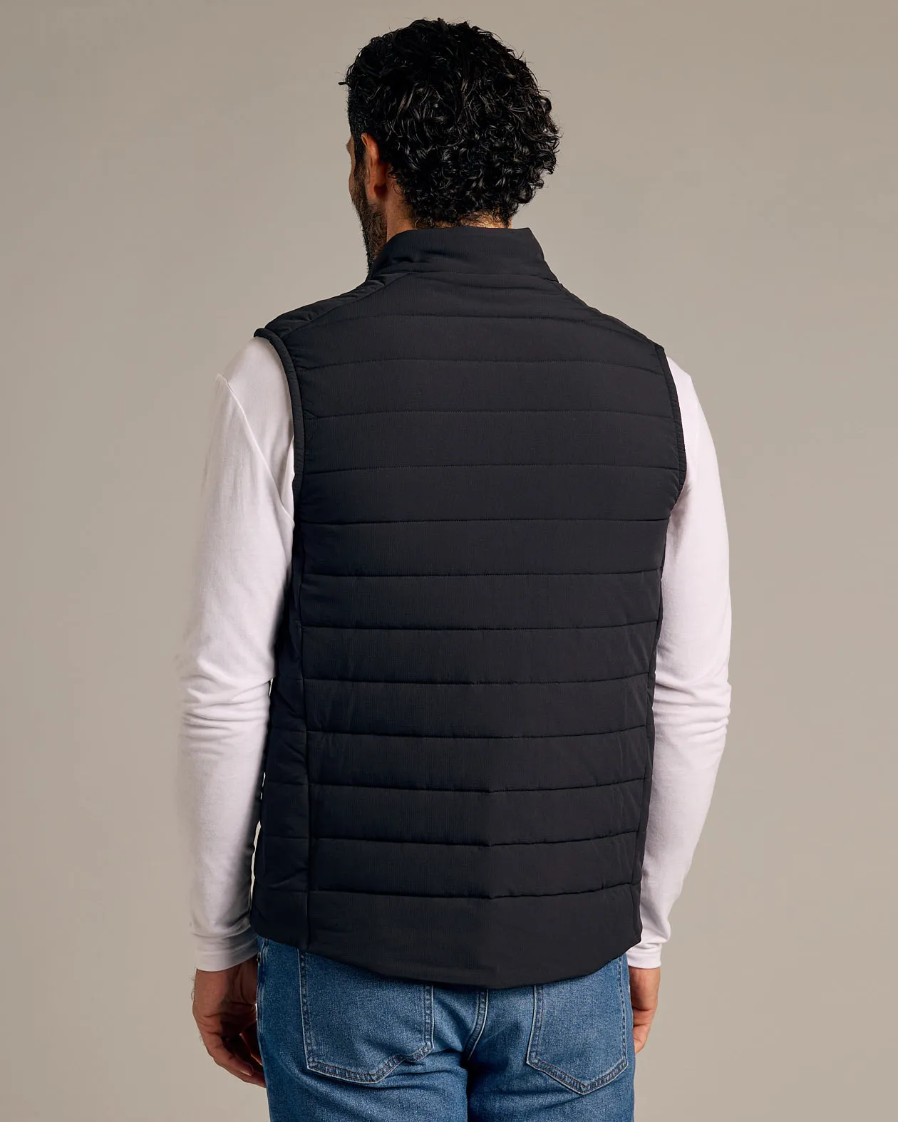 Black Puffer Vest