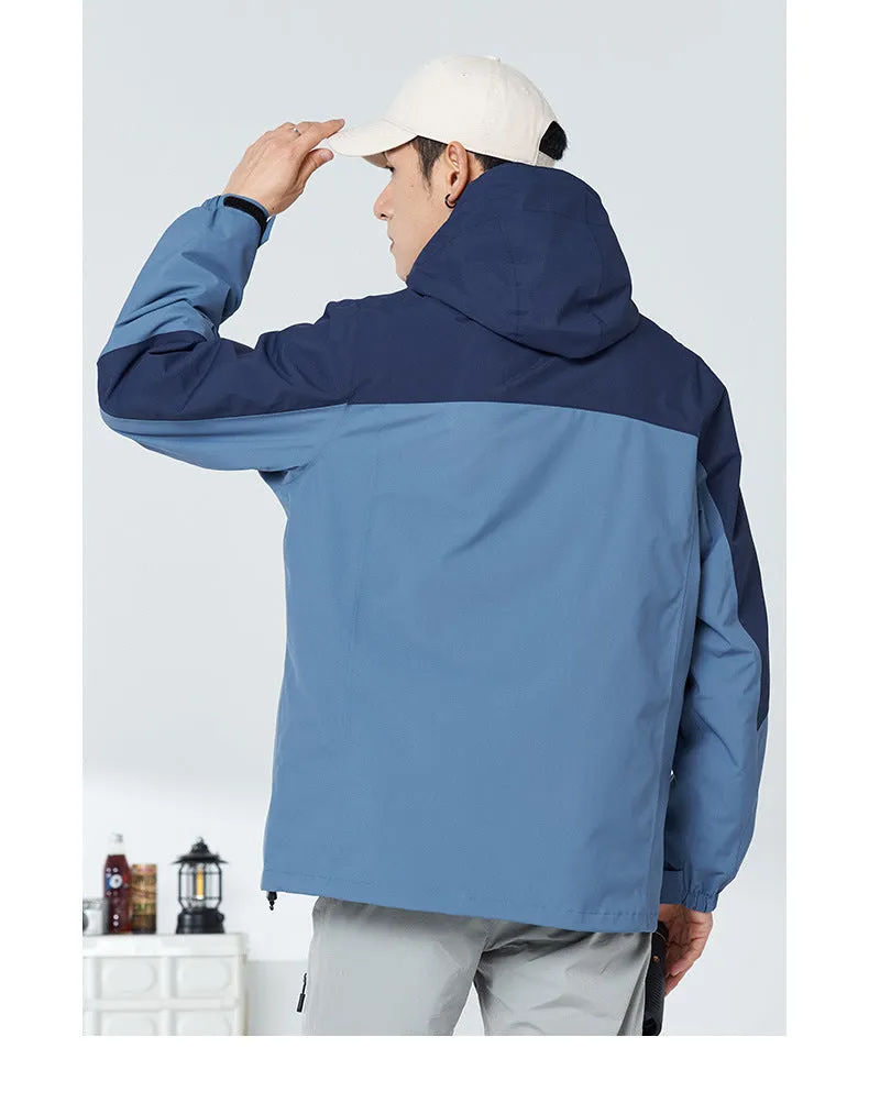 Custom Outdoor 3-in-1  Windproof Fleece Jackets