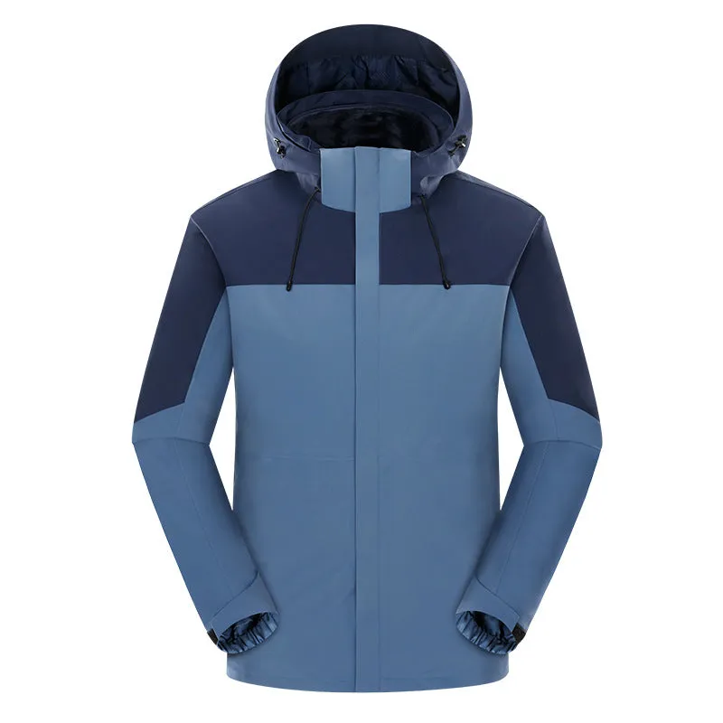 Custom Outdoor 3-in-1  Windproof Fleece Jackets