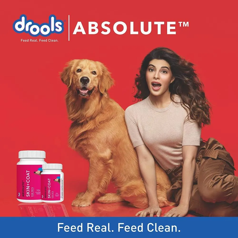 Drools Absolute Skin   Coat Tablet for Dogs