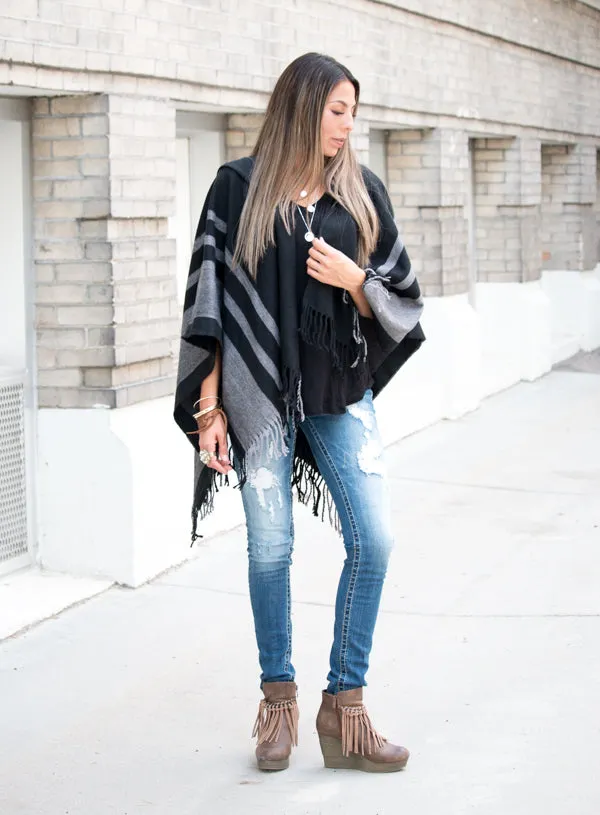 Hooded Poncho