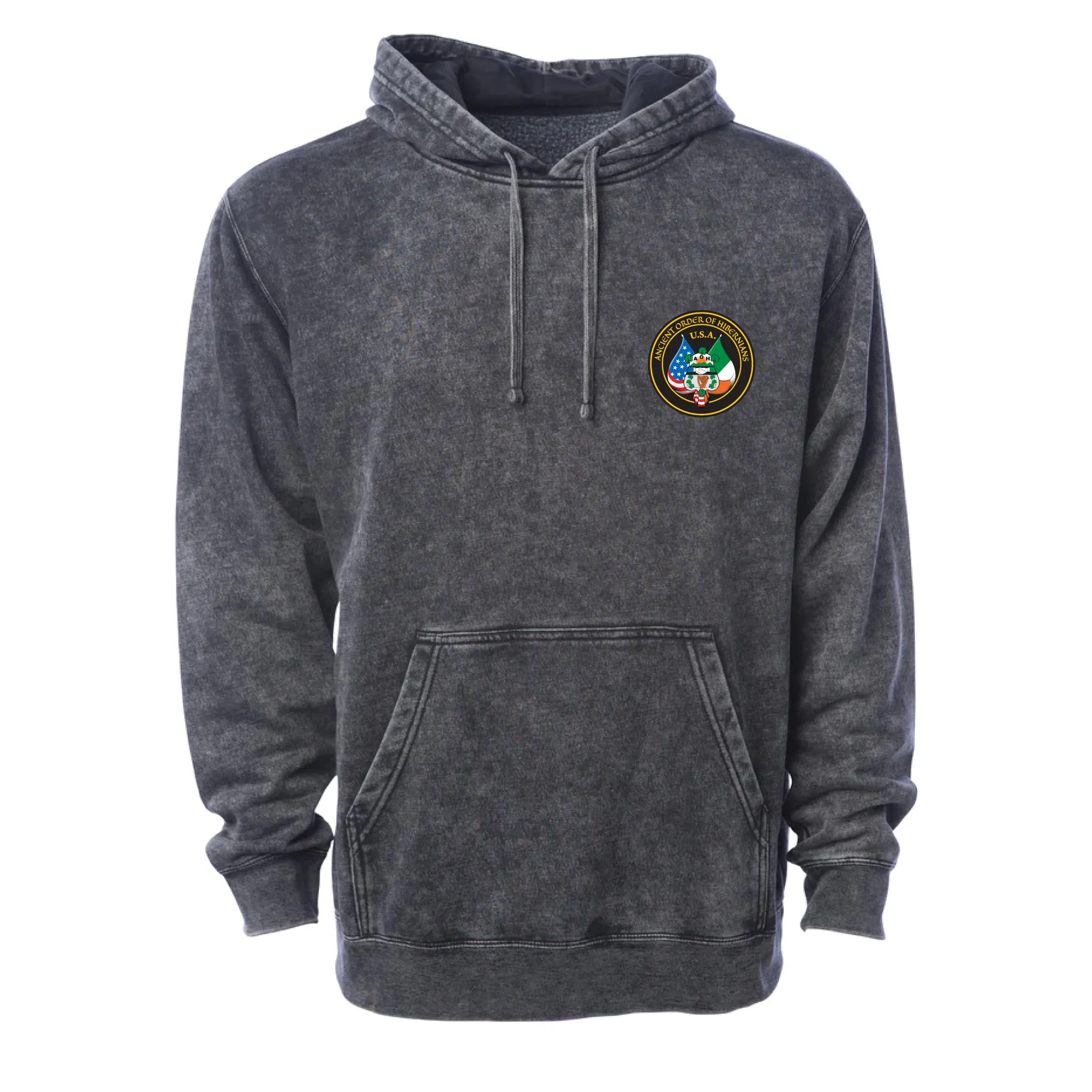 Midweight Mineral Wash Hooded Sweatshirt