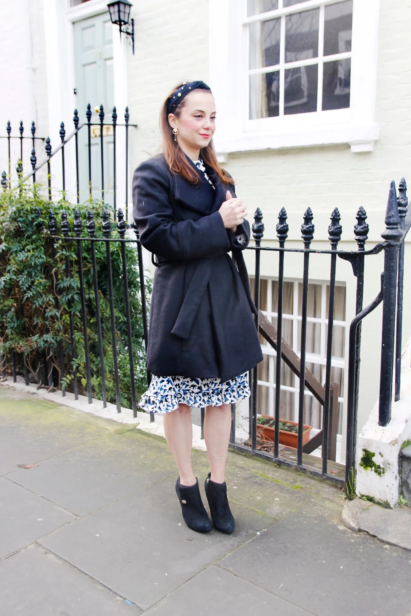 Navy Blue - Wool Winter Jacket