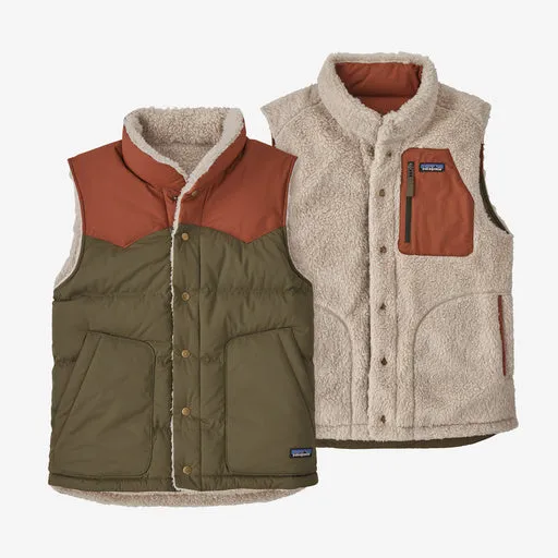 PATAGONIA MENS REVERSIBLE BIVY DOWN VEST