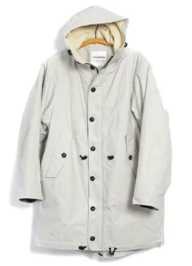 RASMUS 26-68-1 | Waxed Parka With Zipper | Snow