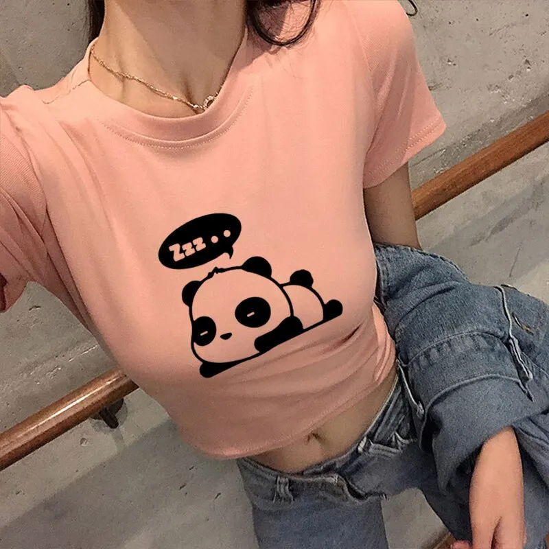 Sexy Panda Crop Top