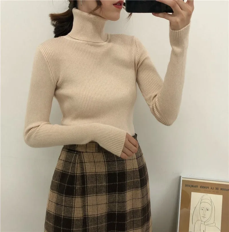 Slim Knitted Soft Warm Sweater