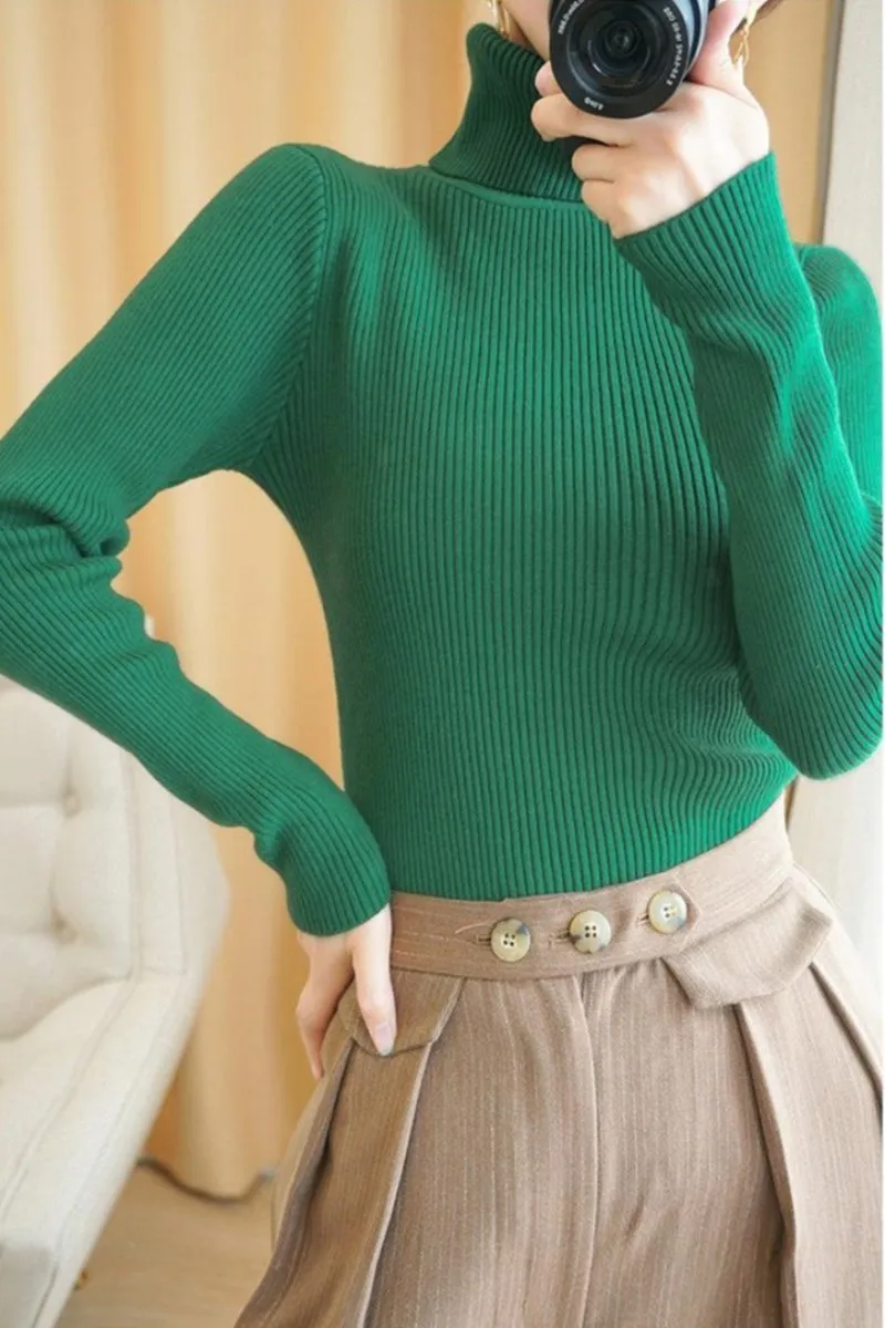 Slim Knitted Soft Warm Sweater