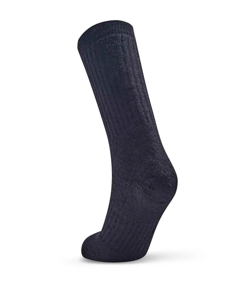 Southern Merino Wool Boot Socks in Black - Narrow Fit