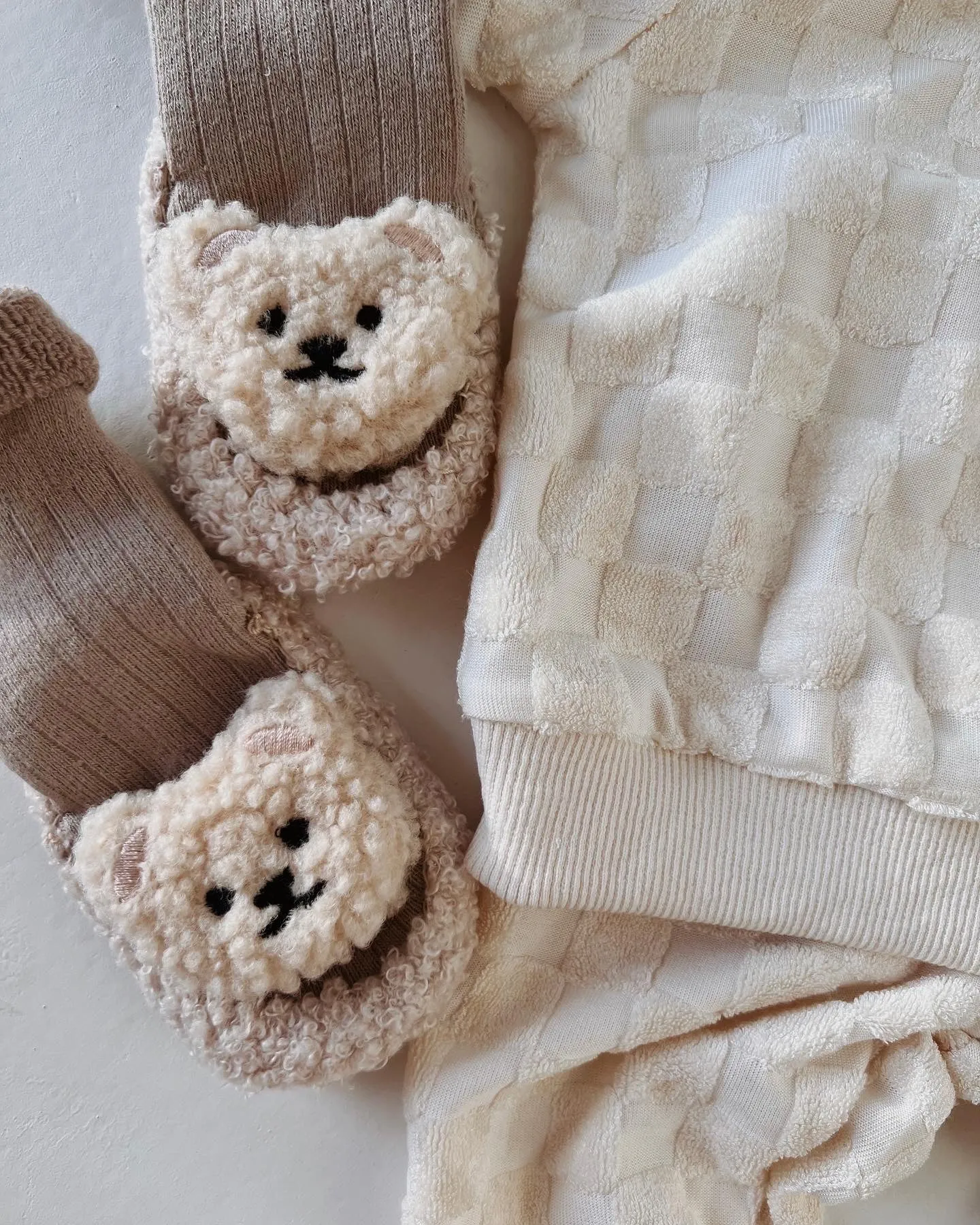 Teddy Bear | Slipper Socks