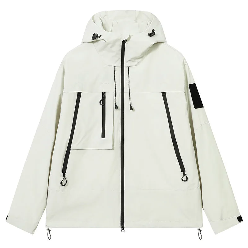 Unisex Hooded Waterproof Jacket