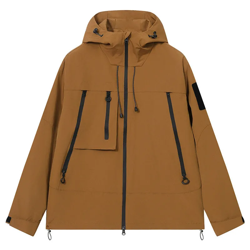 Unisex Hooded Waterproof Jacket