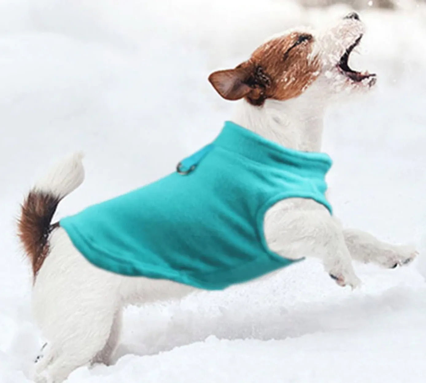 Warm Fleece Pet Coat