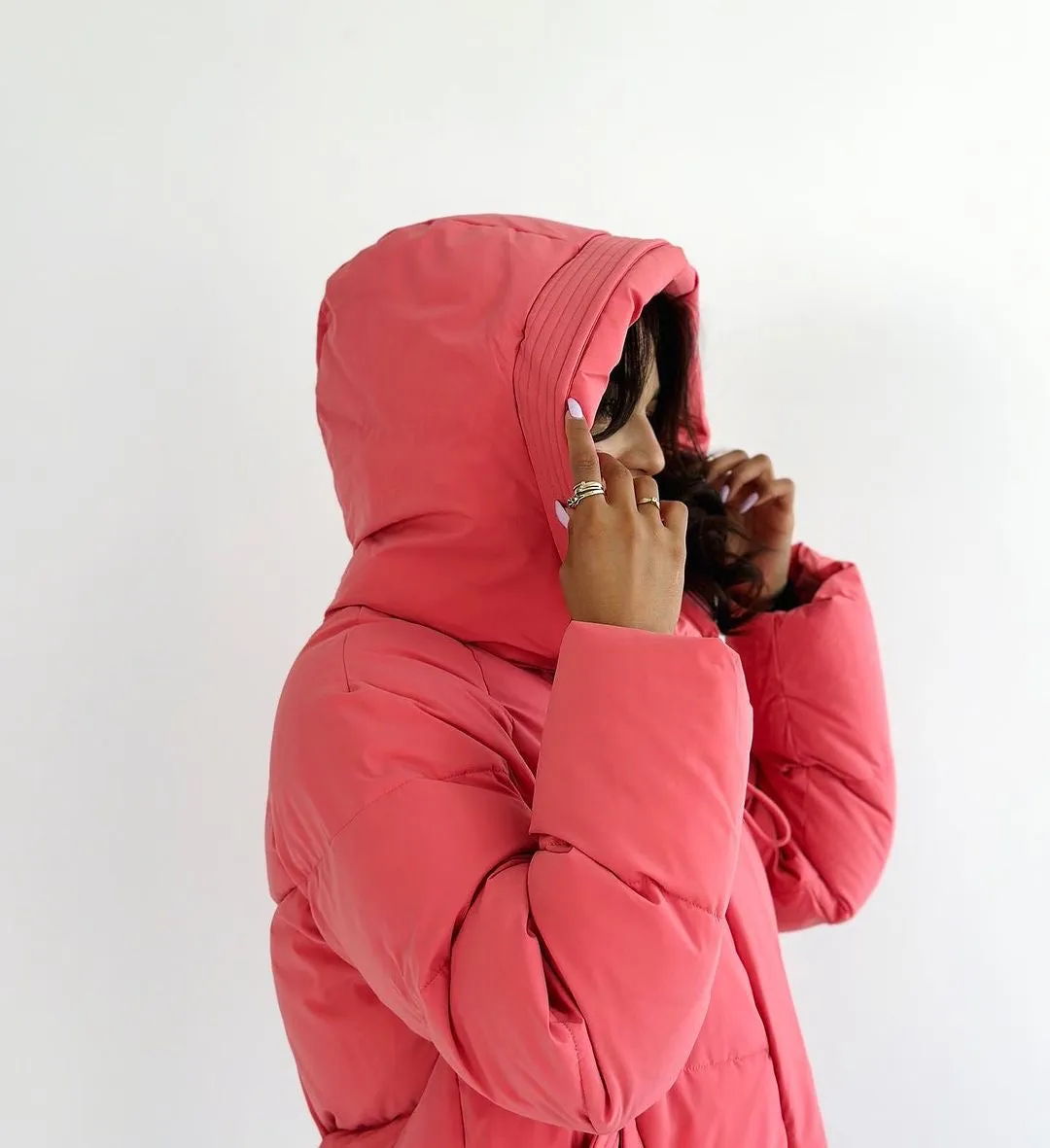 Winter Insulated Hooded Jacket