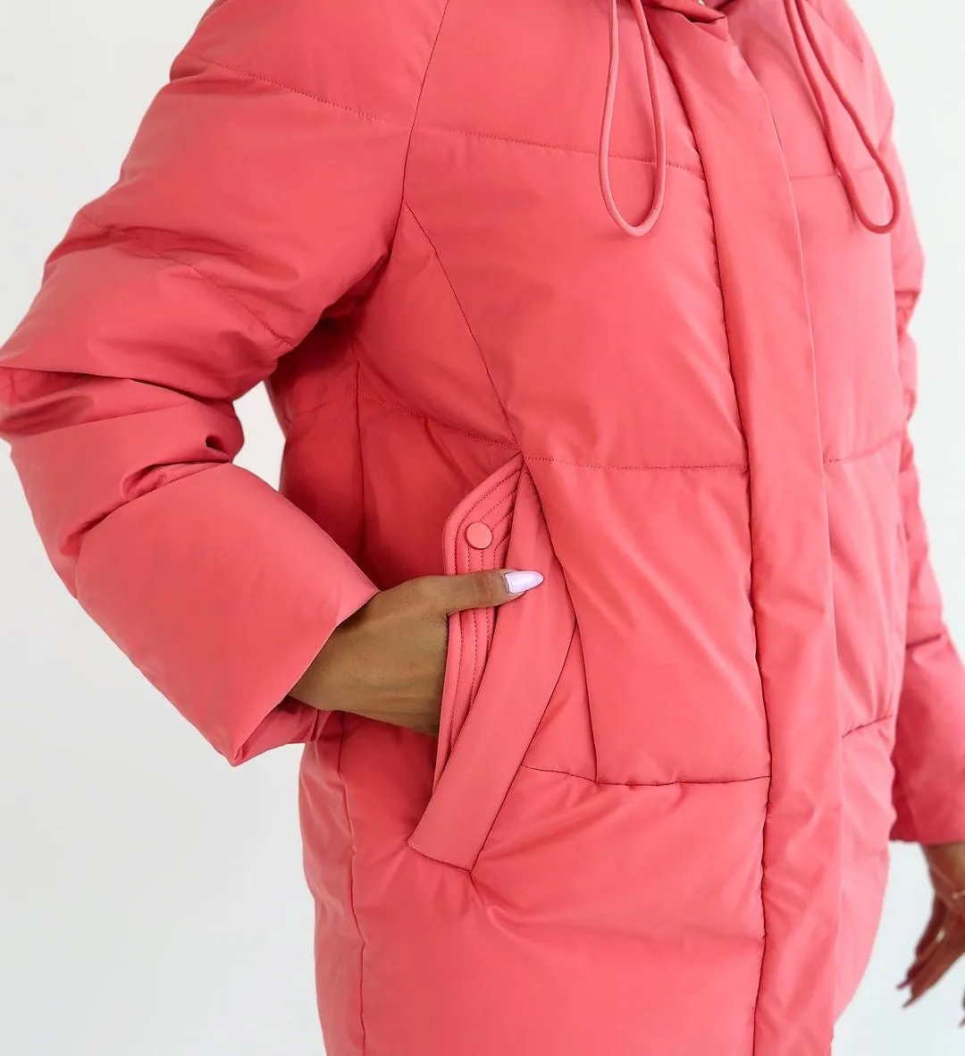 Winter Insulated Hooded Jacket