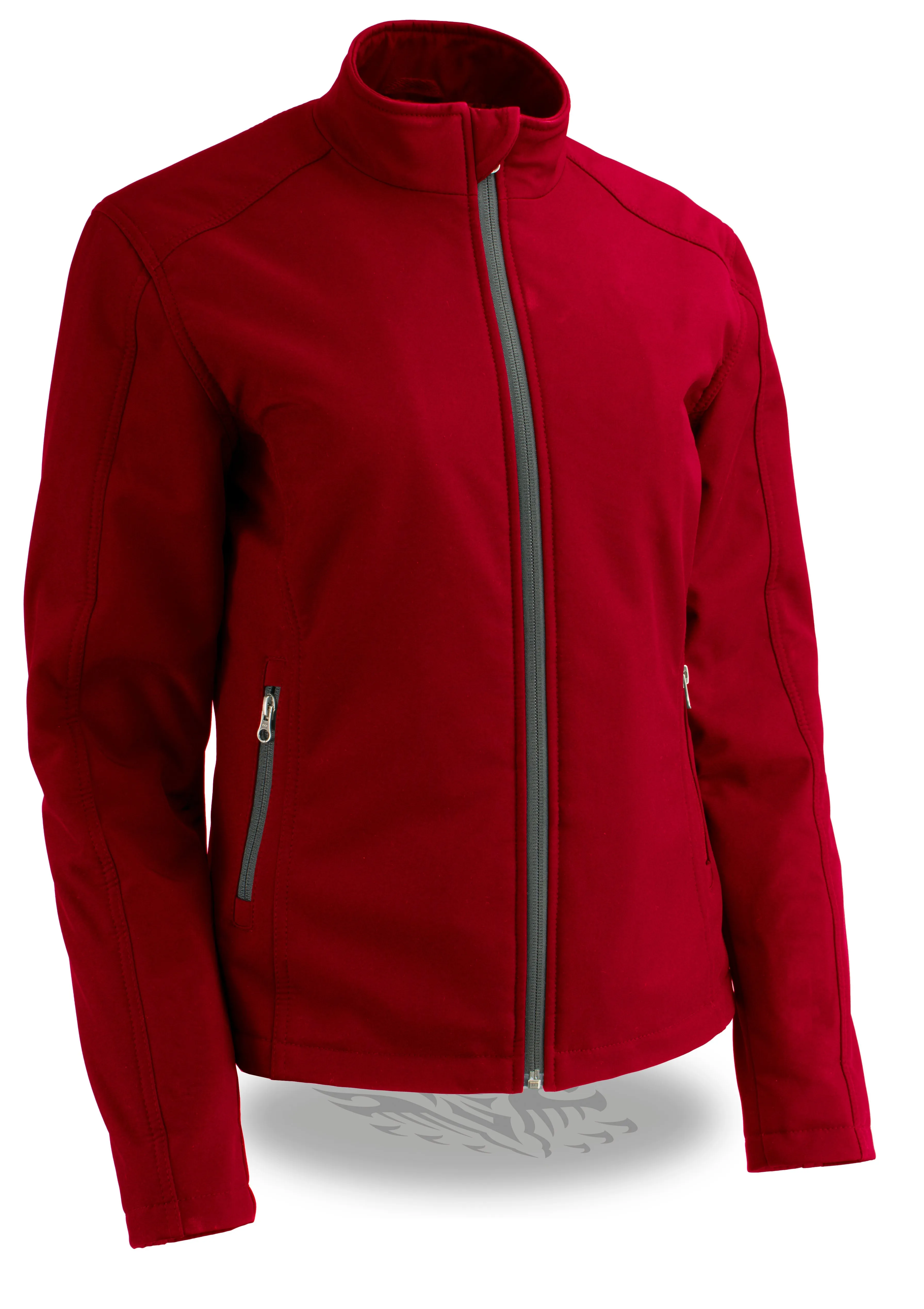 Women Waterproof Lightweight Zipper Front Soft Shell Jacket