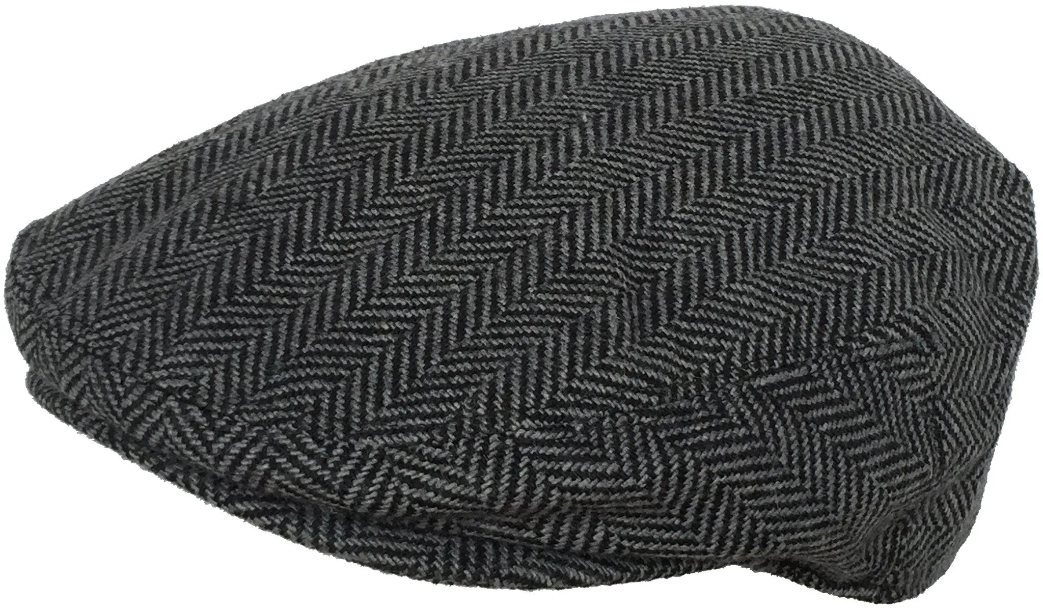 Wool Blend Herringbone Winter Ivy Newsboy Cap