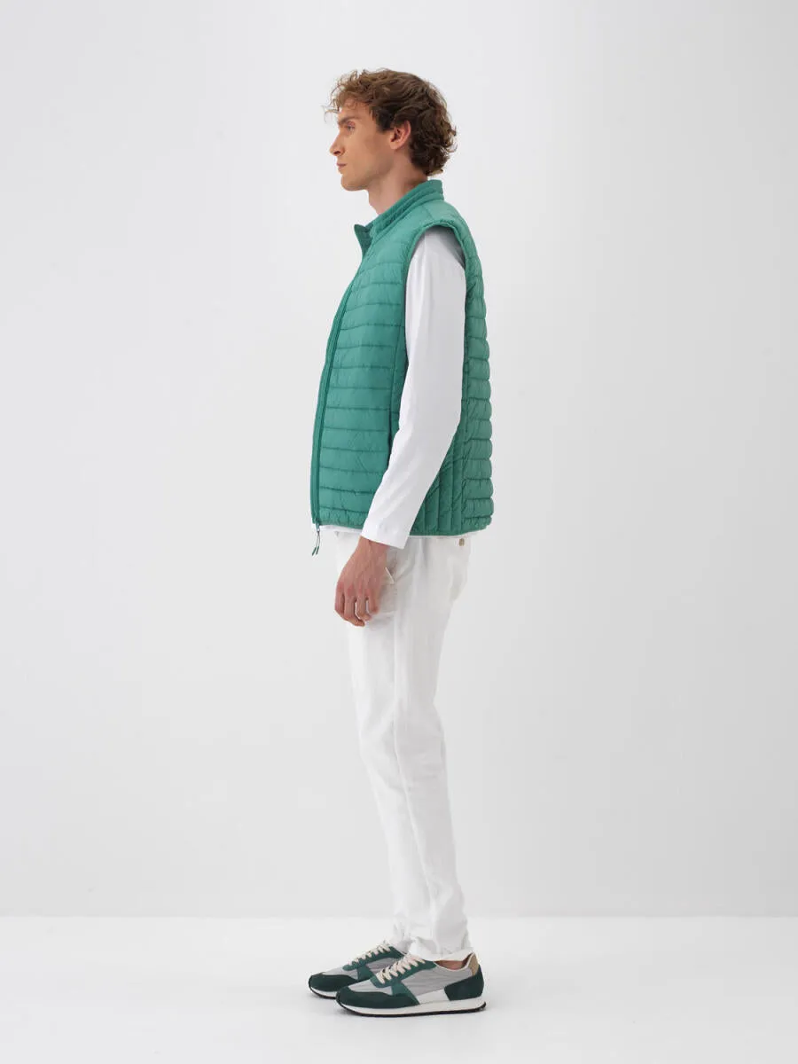 Xint Basic Green Puffer Vest